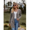 Famulily Women's Long Sleeve Open Front Cardigans, Button Down V