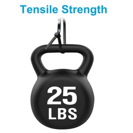 Zip Ties 6 inch with 25 lb Tensile Strength, Black Cable ties, 1000 Pack, ANOSON