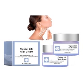 2 Cremas Cuello Reafirmante Antiarrugas Retinol Hidratante