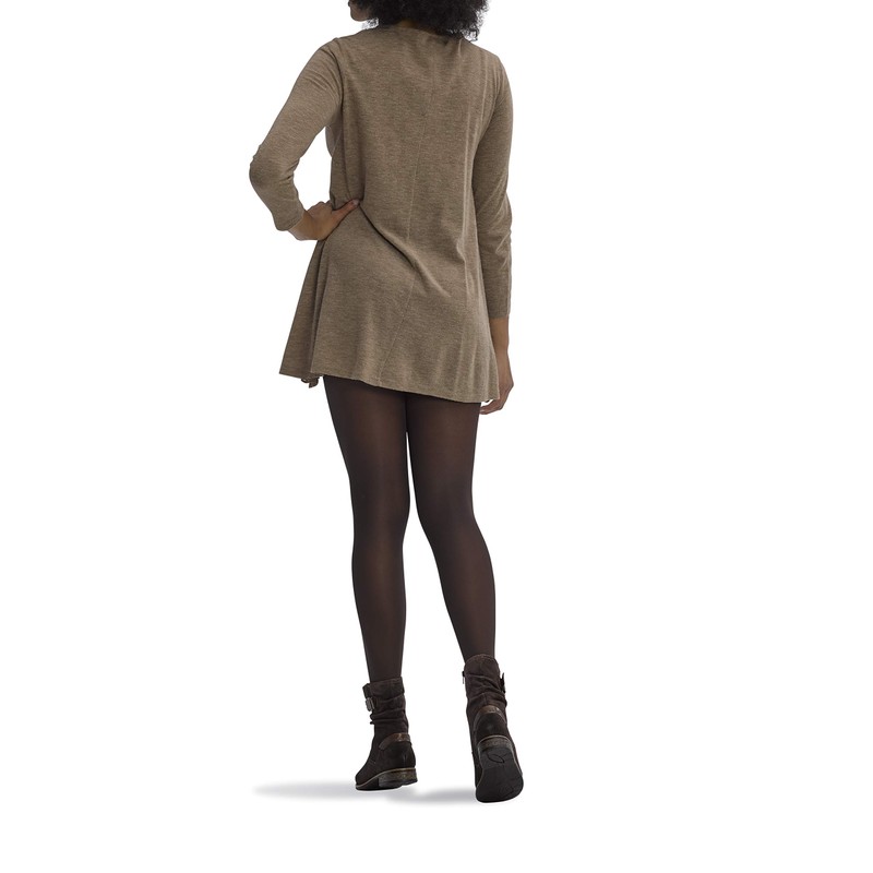 No Nonsense Women's Tights 90 Denier (Pack of 2), Black/Espresso,