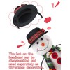 6 Pcs Tiny Christmas Headbands Mini Top Hat Headband Small