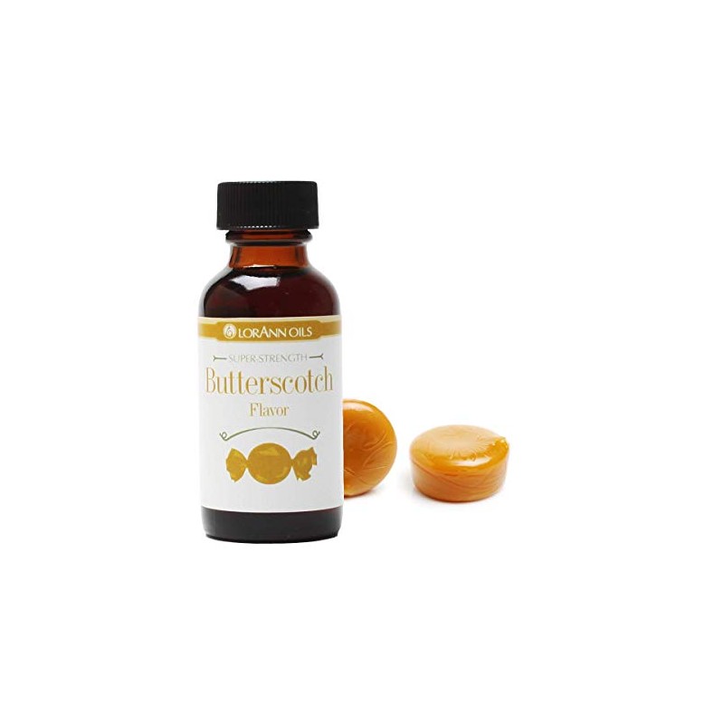 LorAnn Butterscotch Super Strength Flavor, 1 ounce bottle
