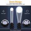 WARRENAU 7X50W LED Beam Wash Zoom Moving Head 4in1 Bee-eye