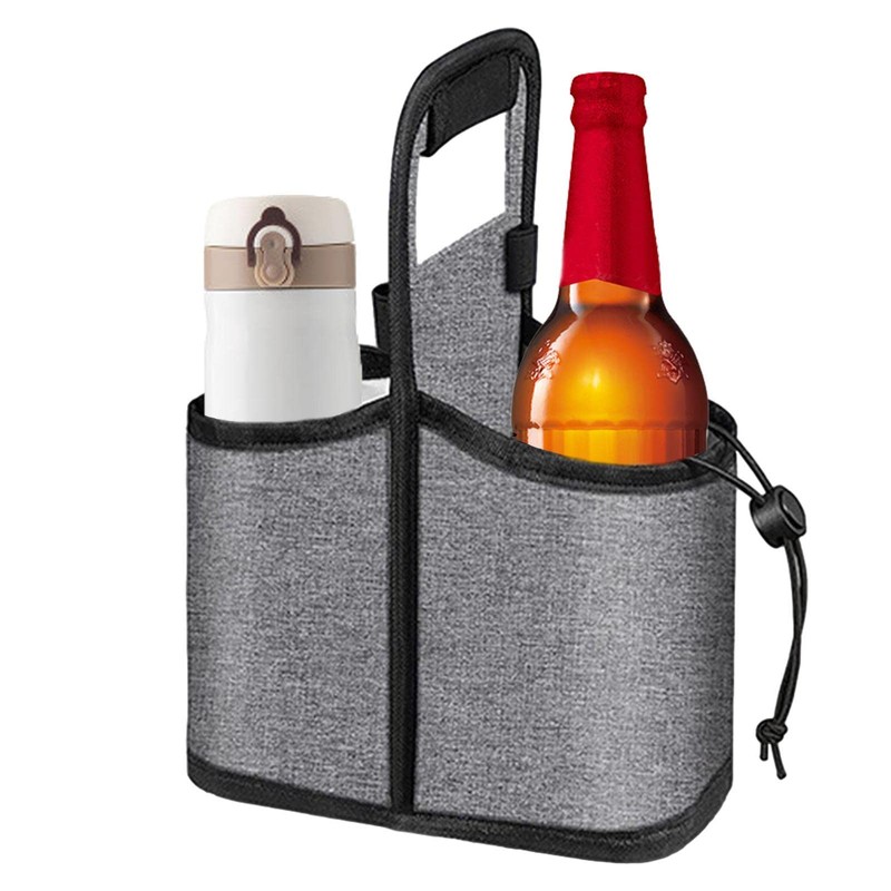 Odavom 2 Cups Foldable Drink Carrier - Portable Reusable Travel