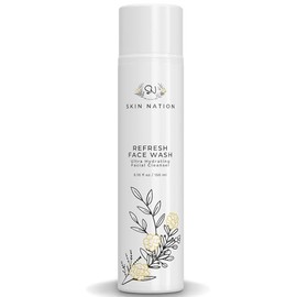 Face Wash - Facial Cleanser Organic  Natural Ingredients - Anti Aging, Foaming, Deep Cleans  Moisturizes with Aloe Vera, Vitamin E, Jojoba Oil,...    
