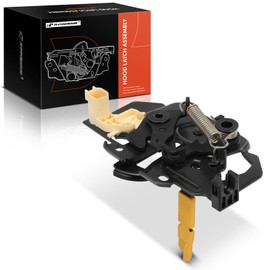 A-Premium Front Hood Latch Lock Assembly Compatible with Ford Vehicles - Fiesta 2014-2019, Without Anti Theft Alarm - Front Hood Lock, Replace# D2BZ16700A