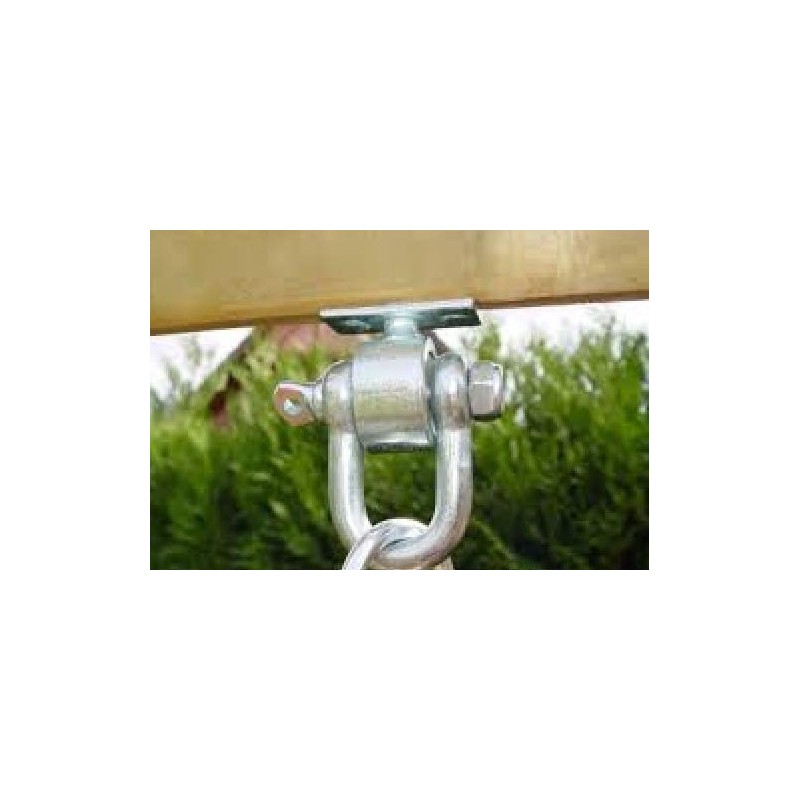 GK Set of 2 Swing Hooks Safety with D-Lock M12