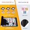 Pohxev Jigsaw Puzzle Mat Roll Up, 49” x 36” 3000