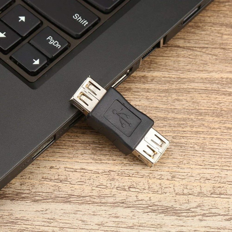 cablepelado Adapter Connector USB 2.0 Female Female