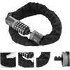 Bicycle Lock, Bike Lock, Keyless, Chain Lock, Length: 39.4 inches