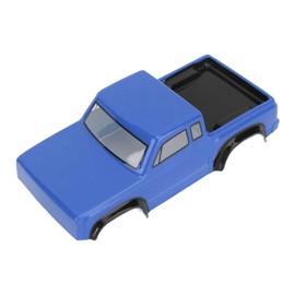 DIY Truck Body Shell Wheelbase Plastic Car Shell, RC Plastic Body Shell High Flexibility For 1/24 RC Car (Blue)