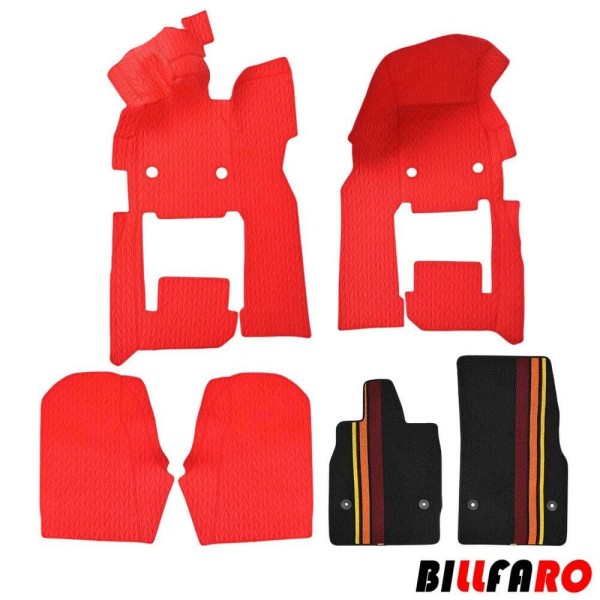 BILLFARO Mats Floor Mats For Corvette C8 Stingray Coupe Z06/Eray
