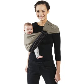 Je Porte Mon Bébé Baby Sling without Bow Charcoal/Iris