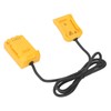 Lithium Battery Adapter Extension Cord Weight Reducer for 60V Interface