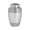 Lightnpro Pewter Cremation Urn for Human Ashes Adult, Hand Crafted