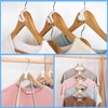 OWLMATE Pack of 80 Clothes Hangers, Space-Saving, Space-Saving Hangers, Connection