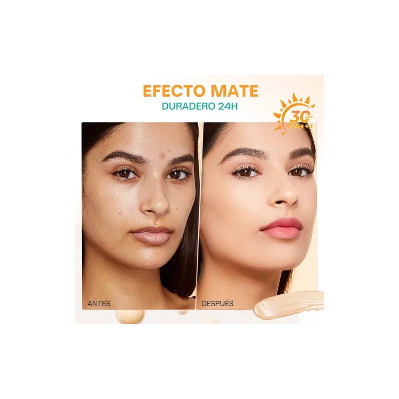 Minimeli Kit Base De Maquillaje Bb Cream Spf30 Con Repuesto