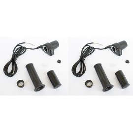 Alfa Wheels 2 pack 24V Half-Twist Throttle 5 wire w indicator f razor electric scooter ebike