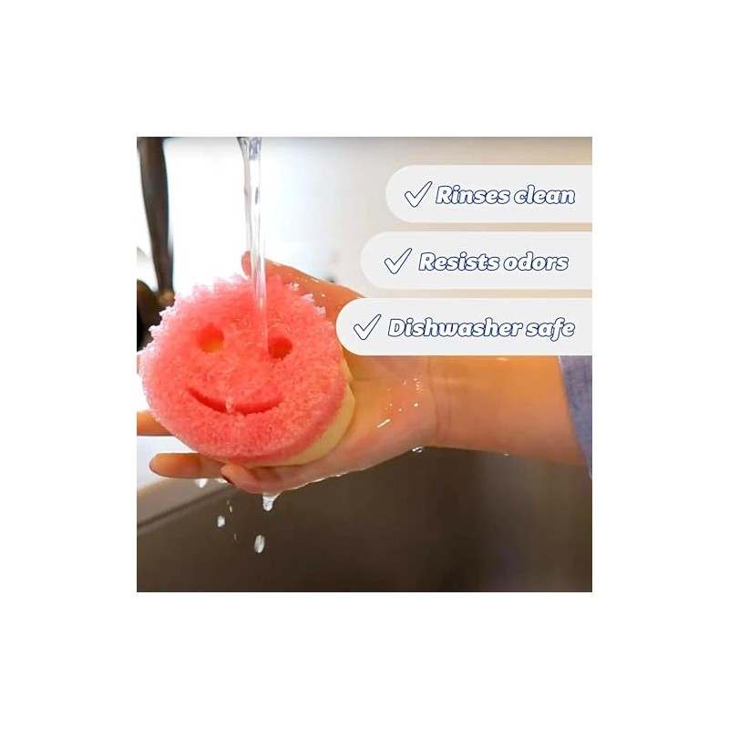 Scrub Daddy Mommy Limpiador Esponja Doble Cara Paquete Variado Unidades