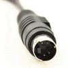 【Set of 2】 Converter Cable AV Cable 4 Pin S-Video