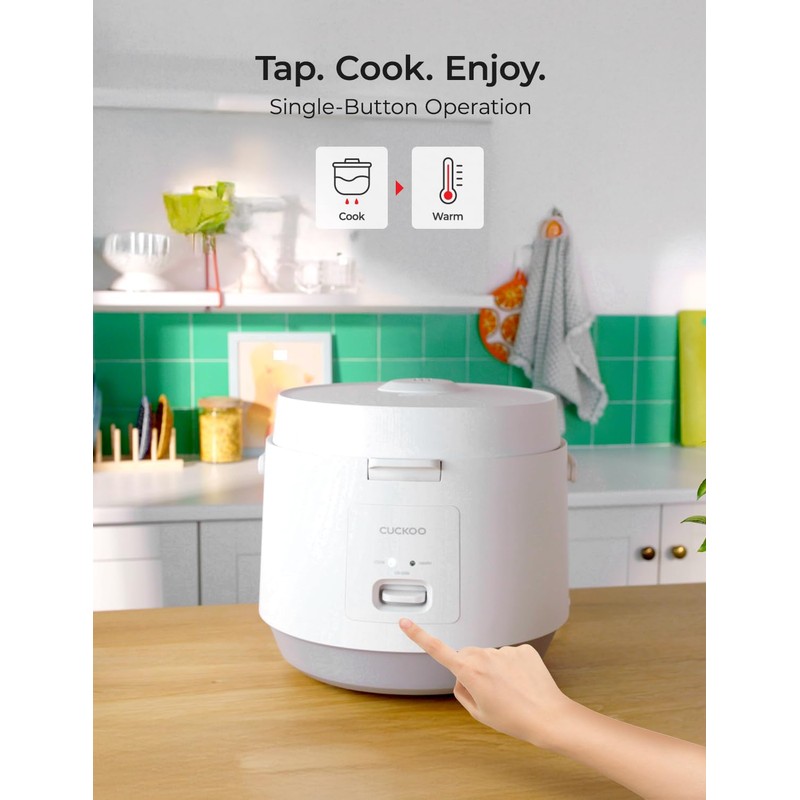 CUCKOO CR-1095 10-Cup (Uncooked) / 20-Cup (Cooked) Basic Rice Cooker