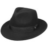Godfather Hat Lierys felt hat men´s hat (S/54-55 - black)