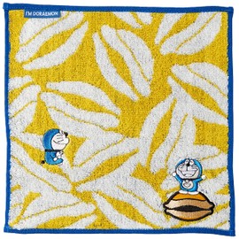 Marushin 2805018000 Doraemon Mini Towel, Handkerchief, Characters, 100% Cotton, Antibacterial, Odor Resistant, Present, Gift, Birthday, Dorayaki World