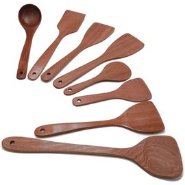 Wooden Soup Ladle, Long Handle Wood Porridge Spoon for Cooking, Kitchen Wood Soup Spoon Ladle for Serving,Handmade Kitchen Cooking Utensil