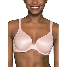 Vanity Fair Women's Perfect T-Shirt Bra, Body Shine Full Coverage, Lightly Lined Cups up to DD, Underwire-Quartz, 34DD