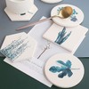 YHOMBES Coasters Stylish Absorbent Coaster Back, Cork Absorbent, High Absorbency,
