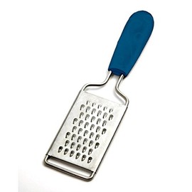 Norpro Grip-EZ Mini Grater - Great for Cheese, Garlic Nutmeg, Chocolate and Nuts (Blue)