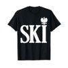 Polish Surnames Ski T-Shirt