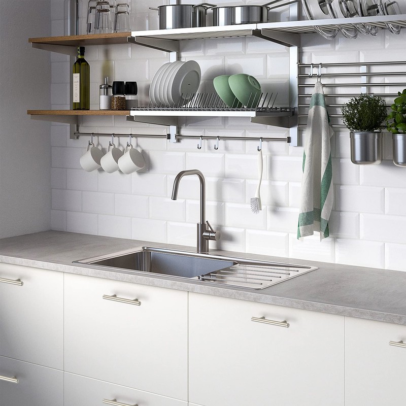 Ravinte 30 Pack | 5'' Cabinet Pulls Satin Nickel Stainless