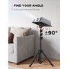 AMADA HOMEFURNISHING Foldable Projector Tripod, Multipurpose Laptop Stand with Removable