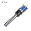 sourcing map 2pcs Pattern Flush Trim Router Bit 1/4" Shank