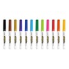 Monami Name Pen F 12-Color Set for Medium Handwriting OMB
