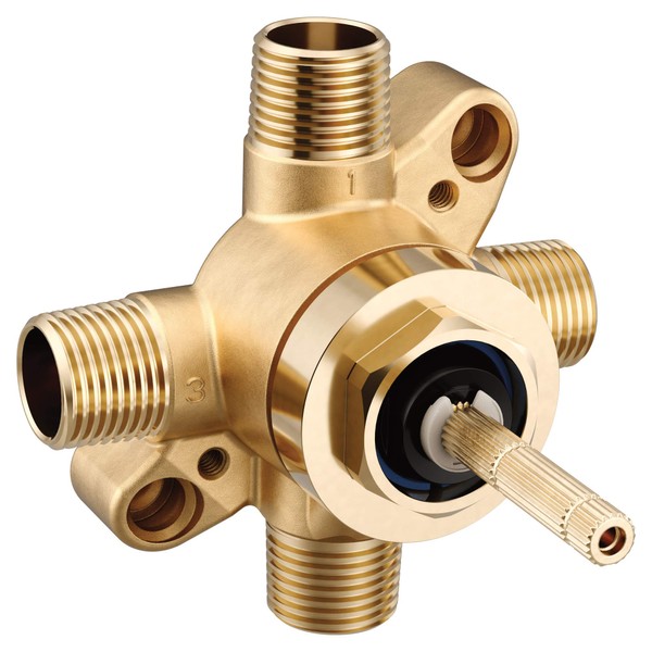 Moen U361CI M-CORE 3 or 6 Function Transfer Valve with CC/IPS Connections, or Unfinished