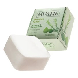 Shampoo Solido Mu&me Romero & Bergamota Crecimiento 140gr