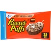 REESE'S PUFFS Chocolatey Peanut Butter Cereal, Kid Breakfast Cereal Bag,