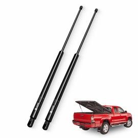 IAQWE C1615145 C1615146 23Inch 112Lbs/498N Gas Struts Shock Spring Lift Support for Tonneau Cover Heavy Duty RV Bed TV Cabinet Murphy Truck Bed Floor Hatch Storage Toolbox Lid Truck Topper, 2Pcs