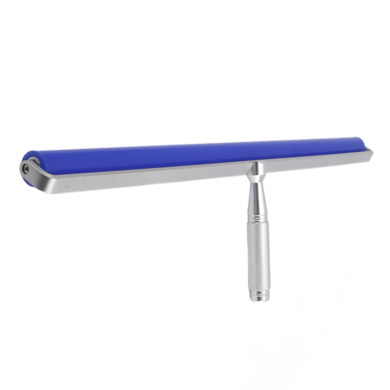 Silicone Screen Film Roller Blue Iron Bearing Anti Static High