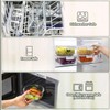 30 Pieces Glass Food Storage Containers with Upgraded Snap Locking