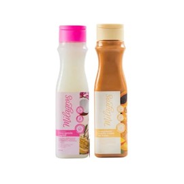 RUUFE Shampoo and Hair care (2 pack) Milagro hair emergency shampoo and Milagro hair treatment fruit based miracle hair emergency Milagro hair emergency Milagro hair treatment fruit treatment