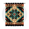 Aztec Curtains 63 Inch Length - Southwestern Native American Patterned