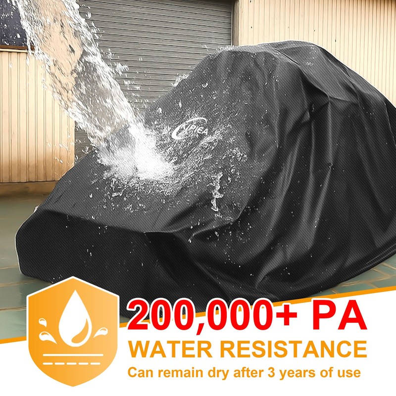 Kipiea Zero Turn Mower Cover- 600D Heavy Duty Outdoor Zero