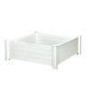 Nuvue Garden Bed WHT 15X48