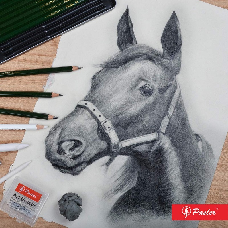 Pasler 12 x Professional Sketching Drawing Pencils (2B)