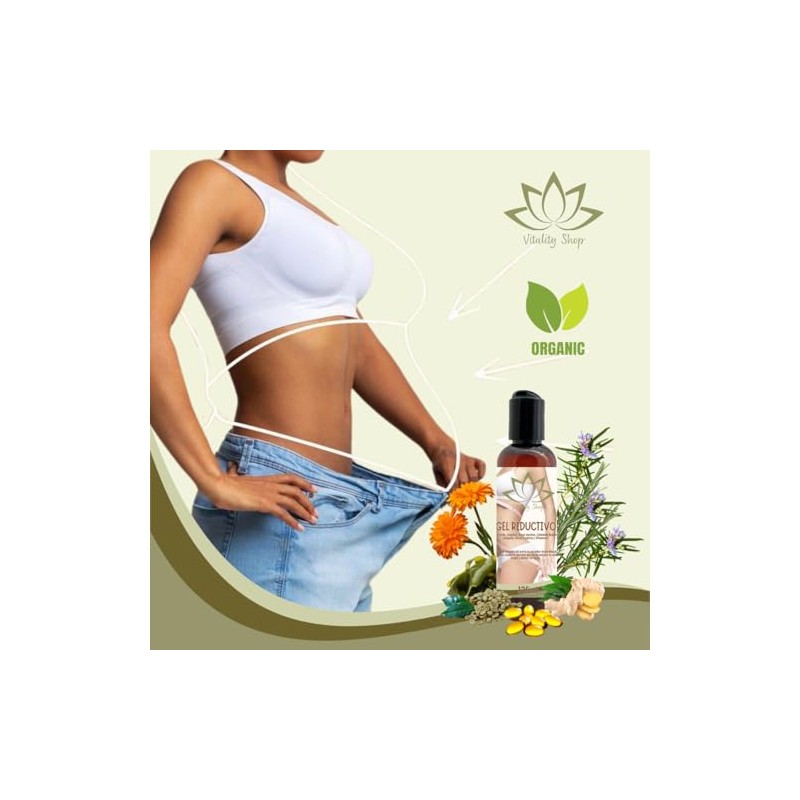 Gel reductivo quemagrasa reafirma, anticeluitis y aplana abdomen