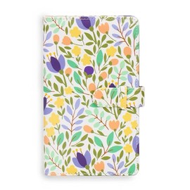 Mini Photo Album 28 Pockets for Mini Film, 2x3 Photo, Kpop Photos Card, Wallet Albums Book for Mini 12 11 40 7+ EVO 90 (Green Flowers, 96 Pockets)