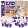 Yingsu Cat Calming Diffuser, Relaxing Cat Pheromone Calming Diffuser for